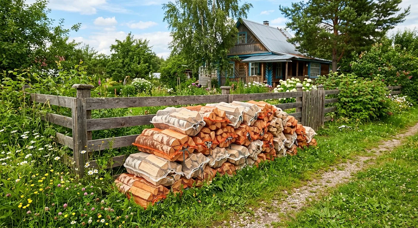 Дрова для дачи в Приморске